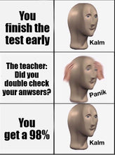 Load image into Gallery viewer, Kalm Panik Kalm Stickers, Custom Sizes, Waterproof