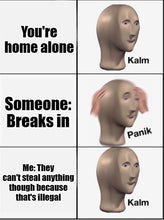 Load image into Gallery viewer, Kalm Panik Kalm Stickers, Custom Sizes, Waterproof