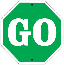 Load image into Gallery viewer, Stop And Go Sign, Stickers, Waterproof
