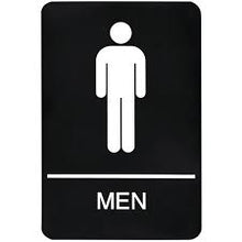 Load image into Gallery viewer, Men&#39;s/Woman&#39;s Bathroom Sign Sticker, Custom Sizes, Waterproof

